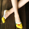 2018 Cute Harajuku Print Cat Woman Slippers Socks Summer Animal Funny Cute Low Cut Ankle Socks Happy Candy Color Sock Popsocket