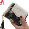 Attra-Yo! wallets 2016 women wallet ladies leather purse dollar price wallets high quality purses card holder money bag LS8736AY