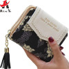 Attra-Yo! 2016 women wallets bag ladies leather purse dollar price wallets high quality purses card holder money bag LS8736ay