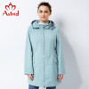 Astrid 2017 High Quitly Trench Coat for Women Plus Size Women's Windbreake Spring and Autumn Coat Big Size coat female AS-2541