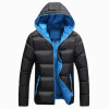 Asstseries Winter Jacket Men Casual New Hooded Thick Padded Jacket Zipper Slim Men And Women Coats Men Parkas Outwear Warm Coat