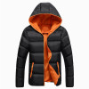 Asstseries Winter Jacket Men Casual New Hooded Thick Padded Jacket Zipper Slim Men And Women Coats Men Parkas Outwear Warm Coat