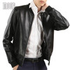 Sheepskin cowskin genuine leather bomber jacket ribbed collar hem biker moto jackets coats manteau homme jaqueta de couro LT1596