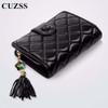 Sheepskin 2017 new women wallet genuine leather diamond Coin Purses Holder Ladies purse fashion multifunction clutch women's bag