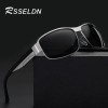 RSSELDN 2017 New Men's Brand Sunglasses HD Lens Men's Polarized Sunglasses Brand High Quality Sun glasses With Original Case