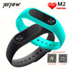 RsFow New M2 Smart Bracelet Heart Rate Monitor Bluetooth Smartband Health Fitness Tracker Smart Band Wristband for Android iOS