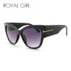 ROYAL GIRL Luxury Brand Designer Women Sunglasses Oversize Acetate Cat Eye Sun Glasses Sexy Shades ss649