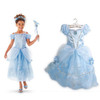 Girls Summer Dresses Kids Cinderella Aurora Rapunzel Belle Princess Dresses Girls Halloween Xmas Party Dresses Cosplay Costume