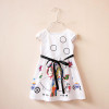 Girls Summer Dress Kids Clothes 2018 Brand Baby Girl Dress with Sashes Robe Fille Character Princess Dress Children Clothing Girls Summer Dress Kids Clothes 2018 Brand Baby Girl Dress with Sashes Robe Fille Character Princess Dress Children Clothing