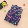 Girls princess vest gilet Children's Winter Jackets Kids Girls Vest Sweet Butterfly Coat Cotton Waistcoat Clothing