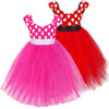 Girls Princess Toddler Polka Dots Dancing Tutu Ball Gown Dress Pageant Birthday Party Kids Children's Costume Cosplay Clothing Girls Princess Toddler Polka Dots Dancing Tutu Ball Gown Dress Pageant Birthday Party Kids Children's Costume Cosplay Clothing