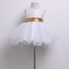 Girls Princess Dresses Cute Kids Baby Girl Sequins Bowknot Dress Sleeveless Christmas Party Banquet Dresses Sundress Clothes