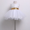 Girls Princess Dresses Cute Kids Baby Girl Sequins Bowknot Dress Sleeveless Christmas Party Banquet Dresses Sundress Clothes