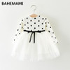 Girls Princess Baby Dress Newborn Infant Baby Girl Clothes Bow Dot Tutu Ball Gown Party Dresses Baby Kid Girl clothes