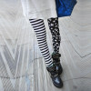 Girls Pants Breathable Spring Women Leggins Stars Stitching Stripe Leggings Elastic