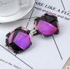 LABULAKA 2017 New Fashion Korean Children Sunglasses Metal Kids Eyewear Big Frame Cute Boys Girls Sun glasses Baby Goggles