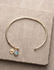 Labradorite Lotus Bangle