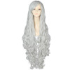 L-email wig 40inch 100cm Long Cosplay Wigs 10 Colors Long Wavy Black Red Brown White Synthetic Hair Perucas Cosplay Wig