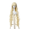 L-email wig 40inch 100cm Long Cosplay Wigs 10 Colors Long Wavy Black Red Brown White Synthetic Hair Perucas Cosplay Wig