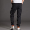 L-5XL Casual Cargo Pants Men Plus Size Baggy Harem Pants 2017 Fashion Solid Kpop Trousers Mens Elastic Waist Jogger Sweatpants