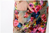 L-5XL 2017 New 21 styles Fashion Women summer Tunic Milk Silk Print Short sleeve O neck Slim dress Plus Size sexy casual dresses
