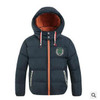 Children's Clothing 2017 Winter Boys Fashion Outerwear &amp; Coats Cotton-padded jacket Hooded Plus Velvet Thicken Jackets For Boys