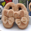 Children Winter Slippers Warm Plush Kids Slippers Soft Sole Indoor Slipper With Fur Cute Animal Baby Girls Home Slippers