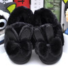 Children Winter Slippers Warm Plush Kids Slippers Soft Sole Indoor Slipper With Fur Cute Animal Baby Girls Home Slippers
