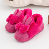 Children Winter Slippers Warm Plush Kids Slippers Soft Sole Indoor Slipper With Fur Cute Animal Baby Girls Home Slippers
