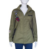 2016 Autumn Winter Plus size 5XL Women Military Bomber Jacket basic Coat Army Green Casacos Jaqueta Feminina Chaquetas Mujer