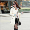 2016 Autumn Winter Jacket Women cotton-padded plus size Winter Coat Women Thicken Warm Parka female Hooded Overcoat AE904