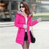 2016 Autumn Winter Jacket Women cotton-padded plus size Winter Coat Women Thicken Warm Parka female Hooded Overcoat AE904