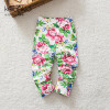 2016 Autumn Flower Girls Cotton Legging Pants Newborn Infant Baby Girls Pants Baby Leggins Legging Infantil Trousers