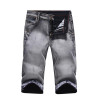 2017 Brand Shorts for men Summer Men denim Shorts Fashion Designers Shorts Cotton Jeans Slim Jeans Shorts Men Plus Size 38
