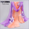 2017 brand new woman scarf long arab hijab print silk chiffon scarves fashion shawl 160cm*50cm free shipping
