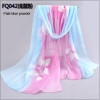 2017 brand new woman scarf long arab hijab print silk chiffon scarves fashion shawl 160cm*50cm free shipping