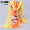 2017 brand new woman scarf long arab hijab print silk chiffon scarves fashion shawl 160cm*50cm free shipping