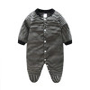 2017 Baby Rompers Fleece Long Sleeve 0-12M Baby Clothing Overalls for Newborn Baby Clothes Boy Girl Romper Ropa Bebes Jumpsuit