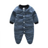 2017 Baby Rompers Fleece Long Sleeve 0-12M Baby Clothing Overalls for Newborn Baby Clothes Boy Girl Romper Ropa Bebes Jumpsuit