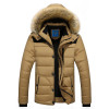 KING'S FAITH Fashion Jacket Men Hooded Winter Warm Cotton Jacket Men Parka Thick Coat Men Fashion Outwear 6692