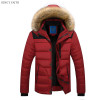 KING'S FAITH Fashion Jacket Men Hooded Winter Warm Cotton Jacket Men Parka Thick Coat Men Fashion Outwear 6692
