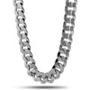 King Ice Rhodium 12MM Cuban Curb Chain