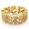 King Ice 14K Gold Money Sign Bracelet