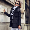 ARJUNGO Winter Jacket Women Large Thick Real Raccoon Fur Collar Hooded Jackets Coat For Women Outwear Parka
