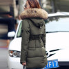 ARJUNGO High Quality Large Real Fur 2016 Winter Jacket Women Genuine Raccoon Fur Collar Hooded Thick Coat Women Winter Parka