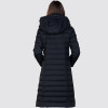 Arbitmatch Fashion Length Down Parka Hooded Ladies Thickening Outwear Winter Jacket Women Warm 90% White Duck Down Coats Female