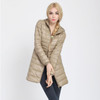 Arbitmatch Down Parka Famous Brand Designer Winter Jacket Women Long White Duck Down Jacket Outwear Ultralight Hooded Thin Coat