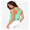 Free Shipping 2017 Summer Women Blouses Candy Color Casual Lady Shirts Sexy Backless Strap Chiffon Blouse Tops ladies' Vest