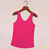 Free Shipping 2017 Summer Women Blouses Candy Color Casual Lady Shirts Sexy Backless Strap Chiffon Blouse Tops ladies' Vest
