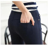 Free Shipping 2017 New Autumn Fashion Pencil Jeans Woman Candy Colored Mid Waist Full Length Zipper Slim Fit Skinny Women Pants